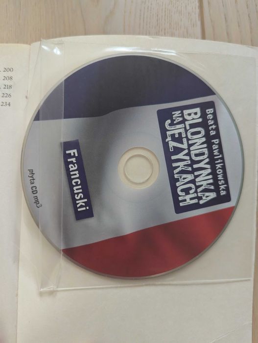 Blondynka na językach francuski kurs językowy Beata Pawlikowska + CD