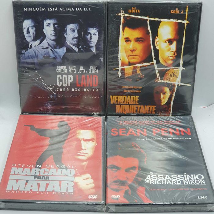 Lote 3/1 - Pack de 18 Filmes Novos e Selados em DVD - Ref. VI