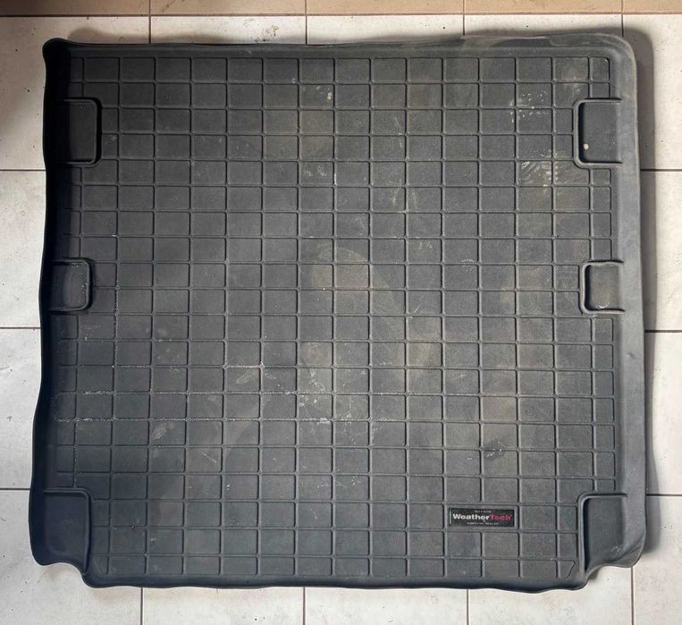 Коврик Килим резиновий в багажник для BMW X5 F15 14-18 WeatherTech чорний Б/В