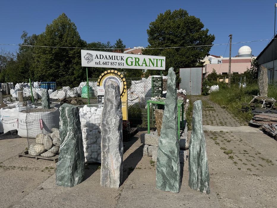 Monolity Arctic Green Bryły Kamienna szpilka kora grys monolit