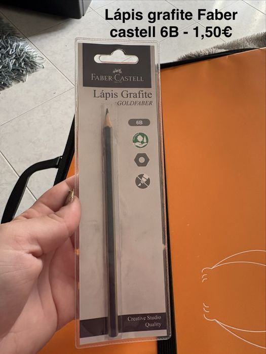 Vendo lapis faber castell e DERWENT
