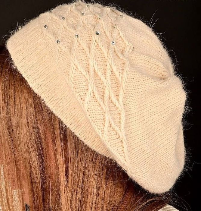 Берет жіночій демісезон