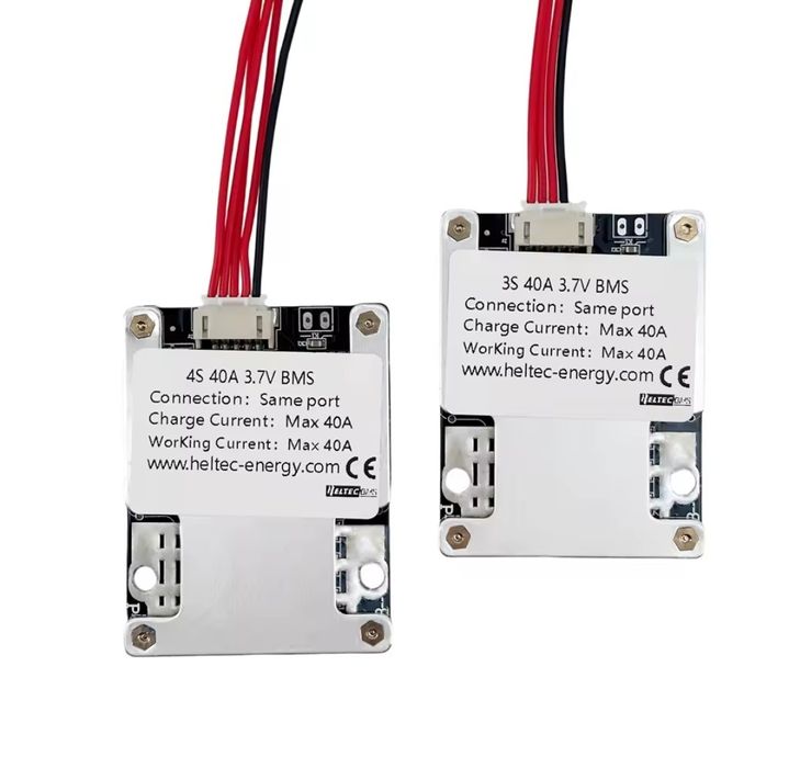 BMS плата захисту акумулятора 3S 40A 3,7V li-ion/ 4s 40A 3,2 lifePo4