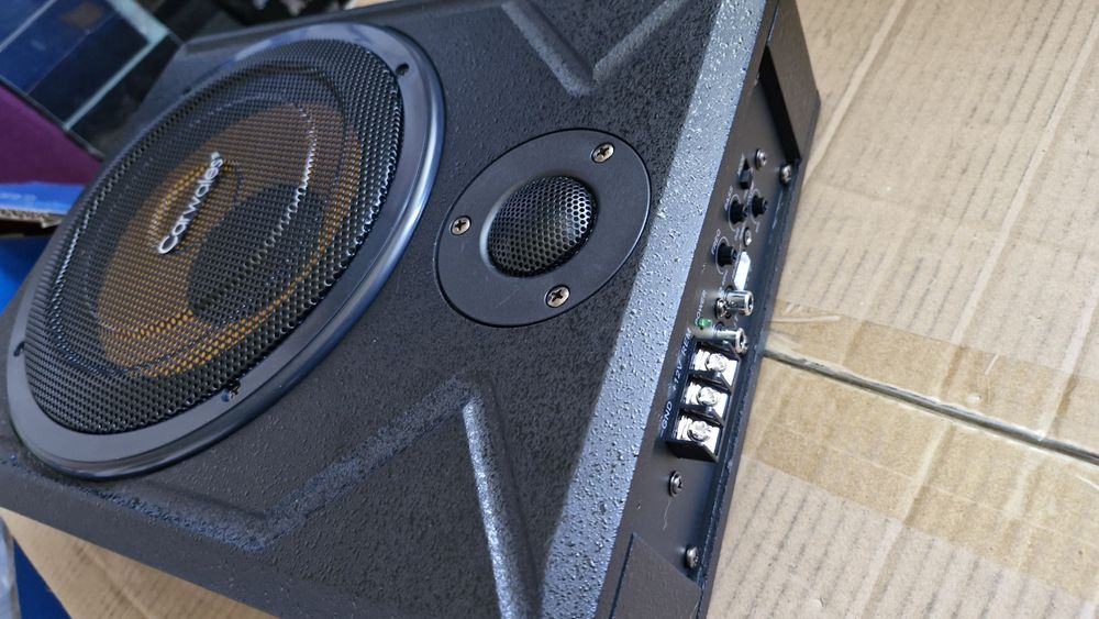 Сабуфера з підсилювачем, активний авто сабвуфер під авто крісло