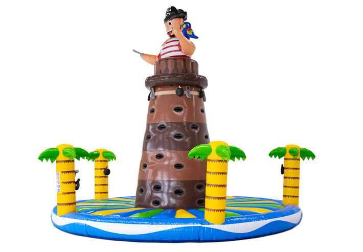 Torre de Escalada Insuflável Pirata