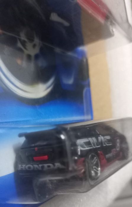 Pack 2 Hot Wheels Camaro & Honda