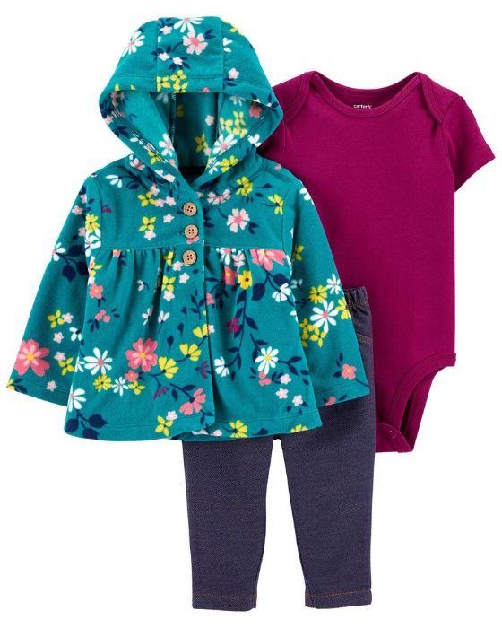 Костюм (боді+ штани+ жилетка) Carters Картерс тройка 1 - 5 роки
