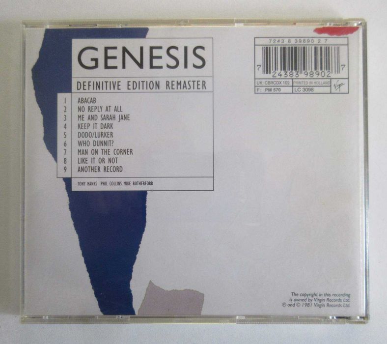 GENESIS - Abacab (CD)