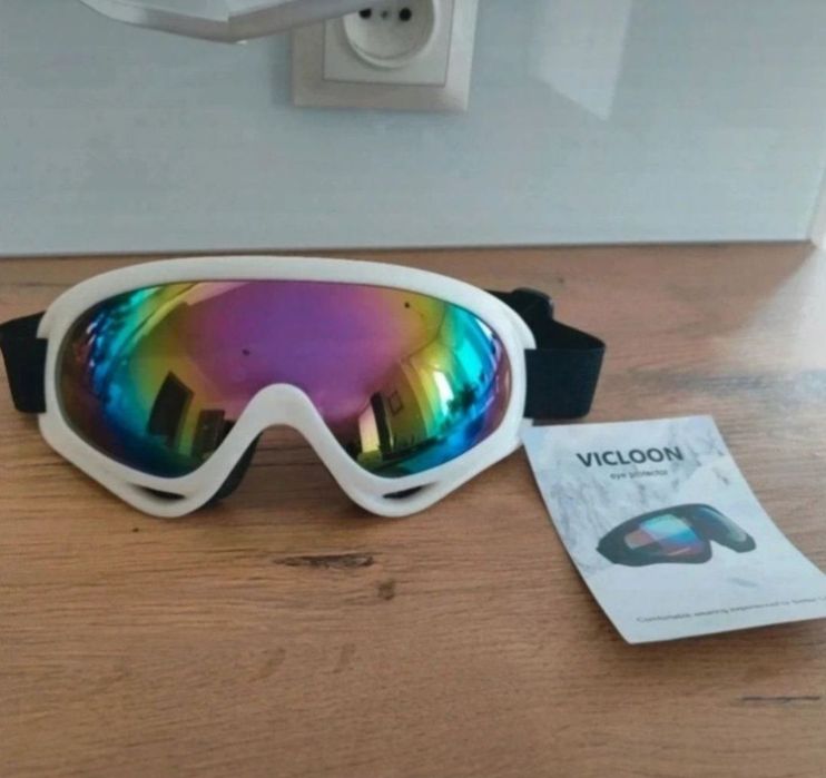 Gogle narciarskie google chrome okulary damskie męskie dziecięce MKB