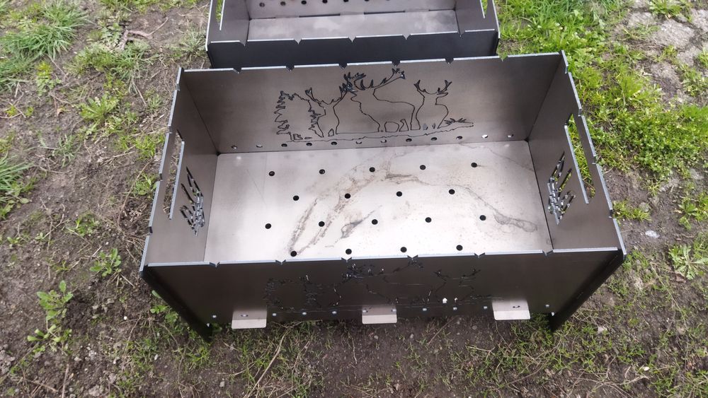 Мангал 2 мм нержавейка