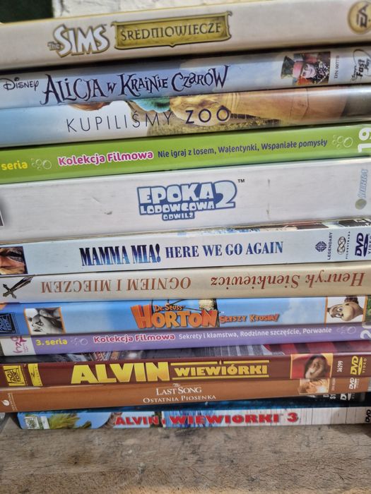 Filmy dvd x 60 szt. Całość