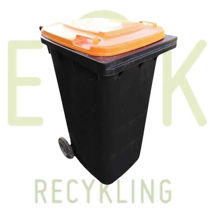Używane pojemnik na odpady 240l niemiecki kosze na śmieci wysyłka 0 zł