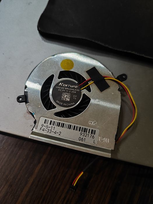 Вентилятор охолодження процессора ноутбука Fan Cpu Notebook
