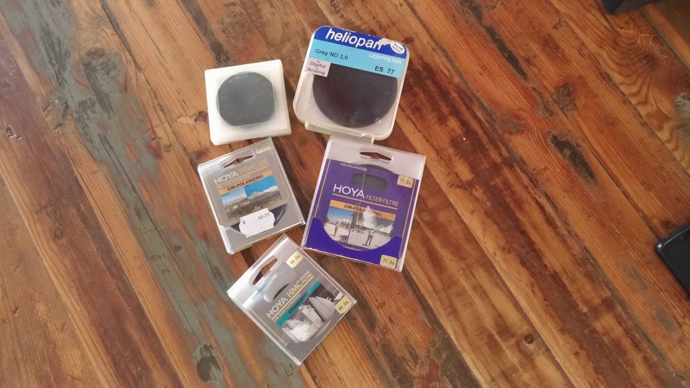 Filtros para lentes, cir polarizing e Grey ND (ver descrição)