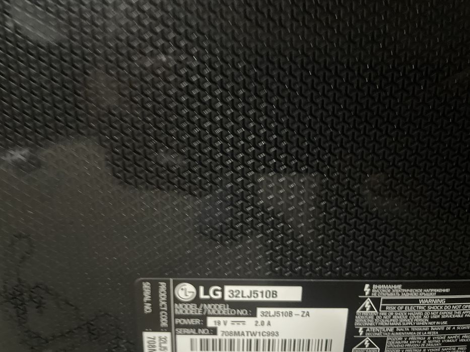 2 TV Led LG 32”