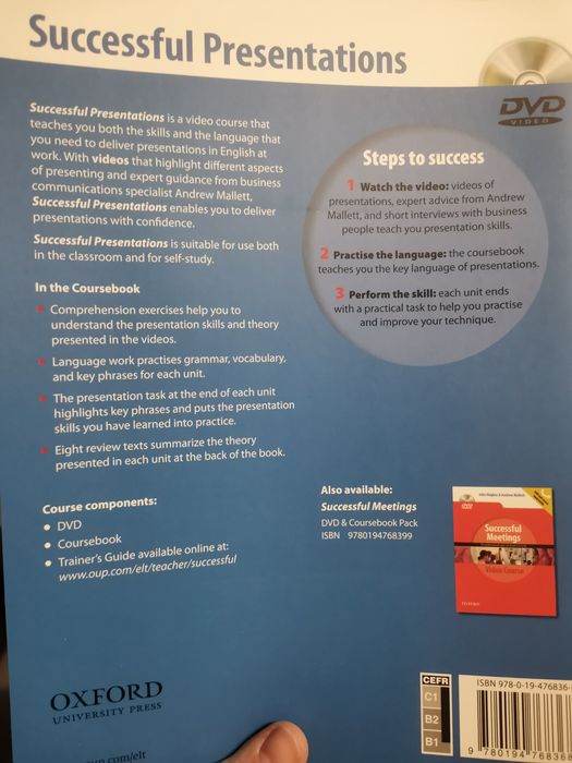 Англійська (Business) "Successful Presentations"
