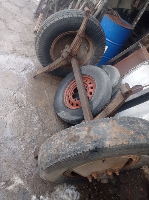 Kraniec obrotnica opona koło oś przyczep Sanok Autosan d43 d44 d45 d47