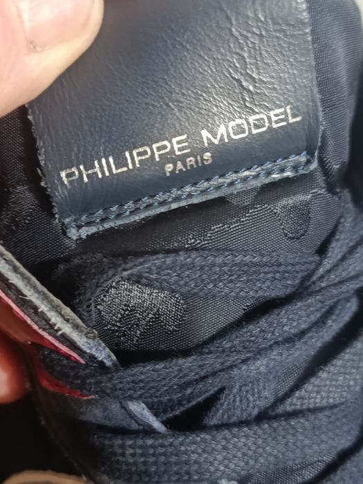 Мужские кожанные кросовки PHILIPPE MODEL ориг, раз. 43,5-44