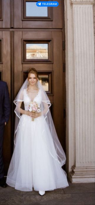 Весільна сукня + фата у подарунок