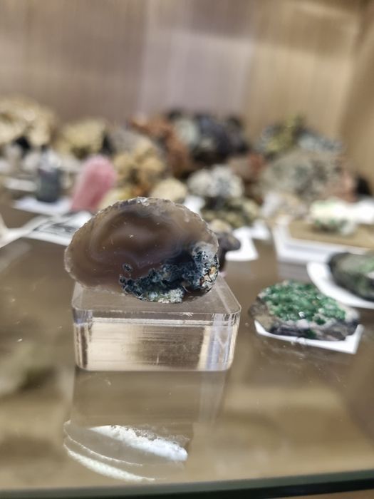 Agat Rudno niebieski wodnisty mszysty