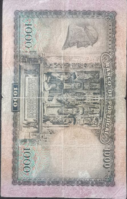 nota de escudos antiga
