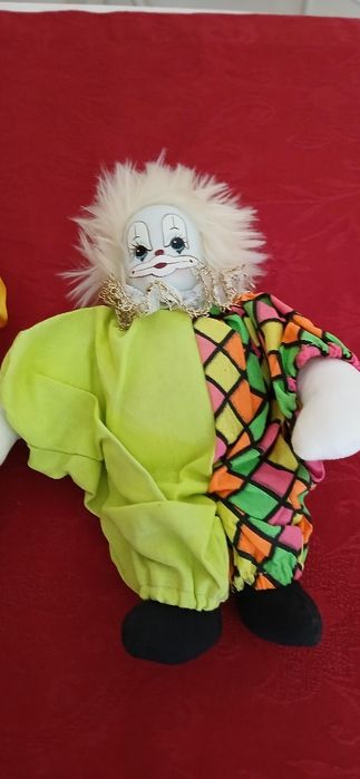 Três palhaços de decoração