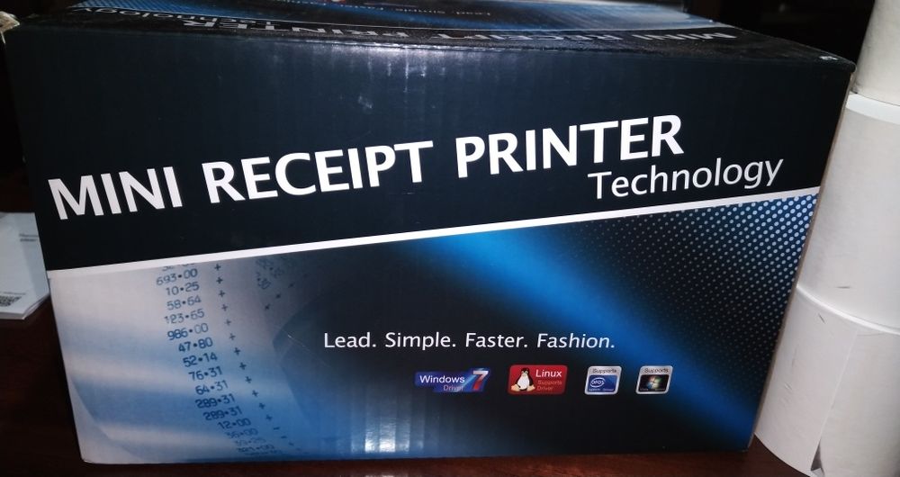 Drukarka termiczna C300h, pełen komplet