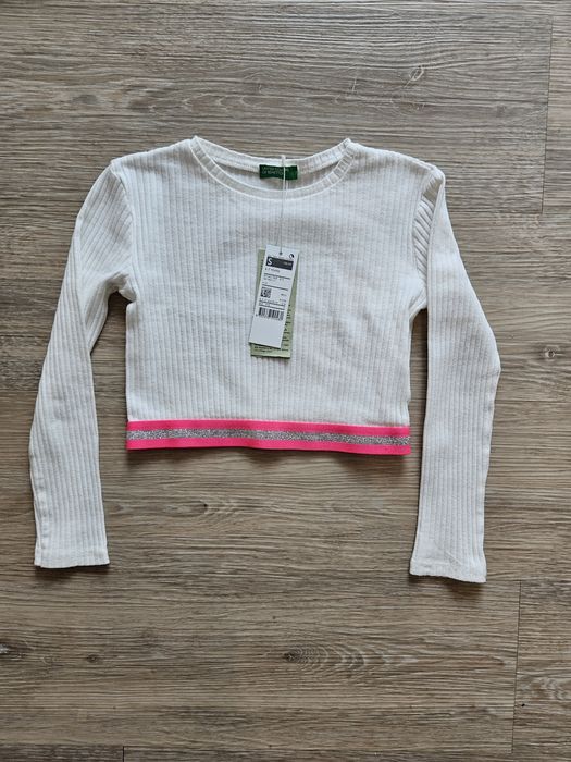 Crop top Benetton 6-7a Novo