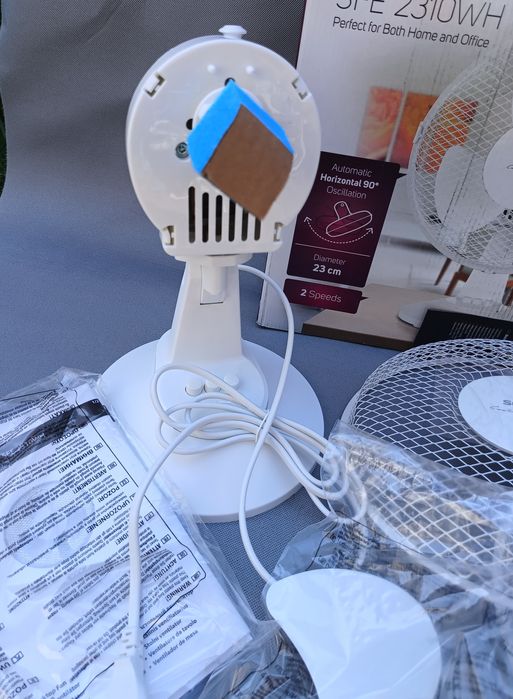 Wentylator na biurkowy, wiatrak Sencor