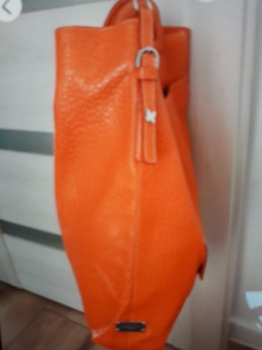 Torebka skórzana włoskiej firmy MAX MARA.