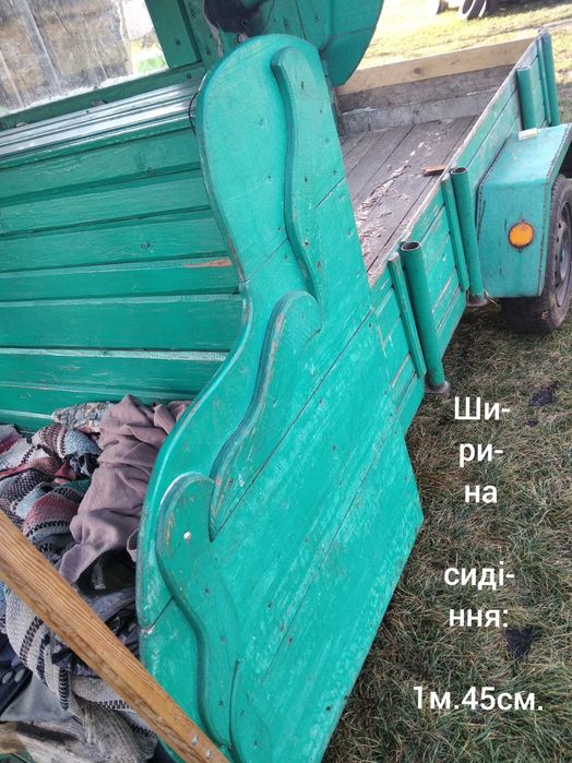 Фургон - приціп до мотоблока.