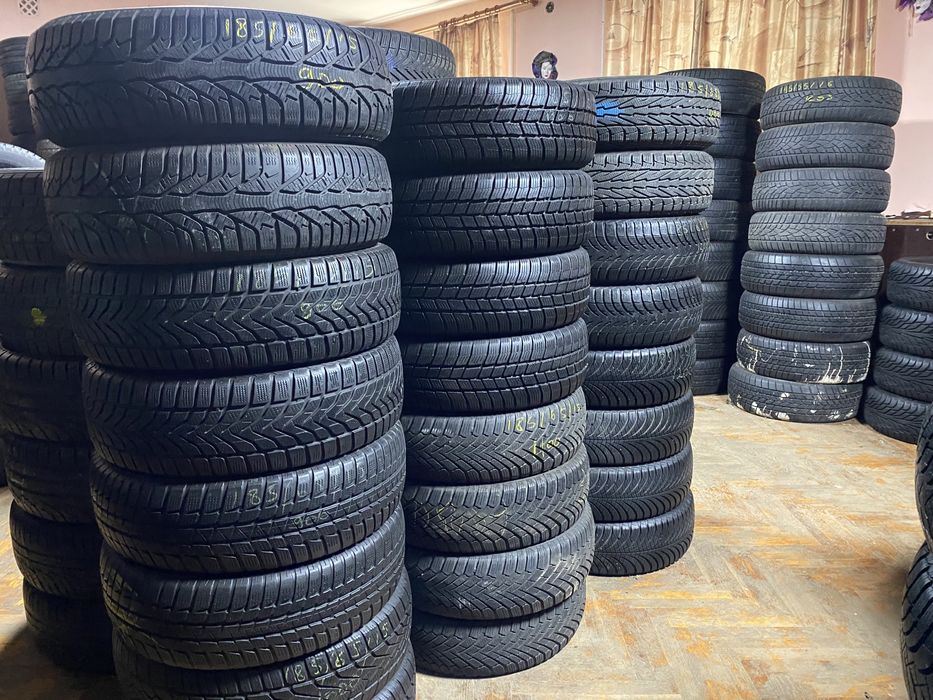 Шини з Німеччини 205/55 R 16 Зима Літо комплект пара колес