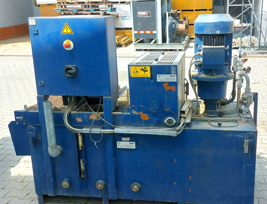 Agregat hydrauliczny BÄR SF 100 – pompa Allweiler, 80 bar