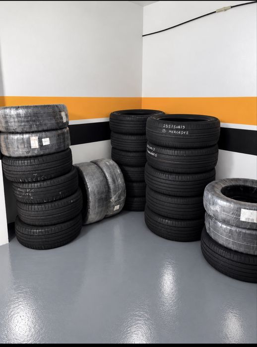 Pneus Seminovos Michelin,Continental, DUNLOP– Várias Medidas