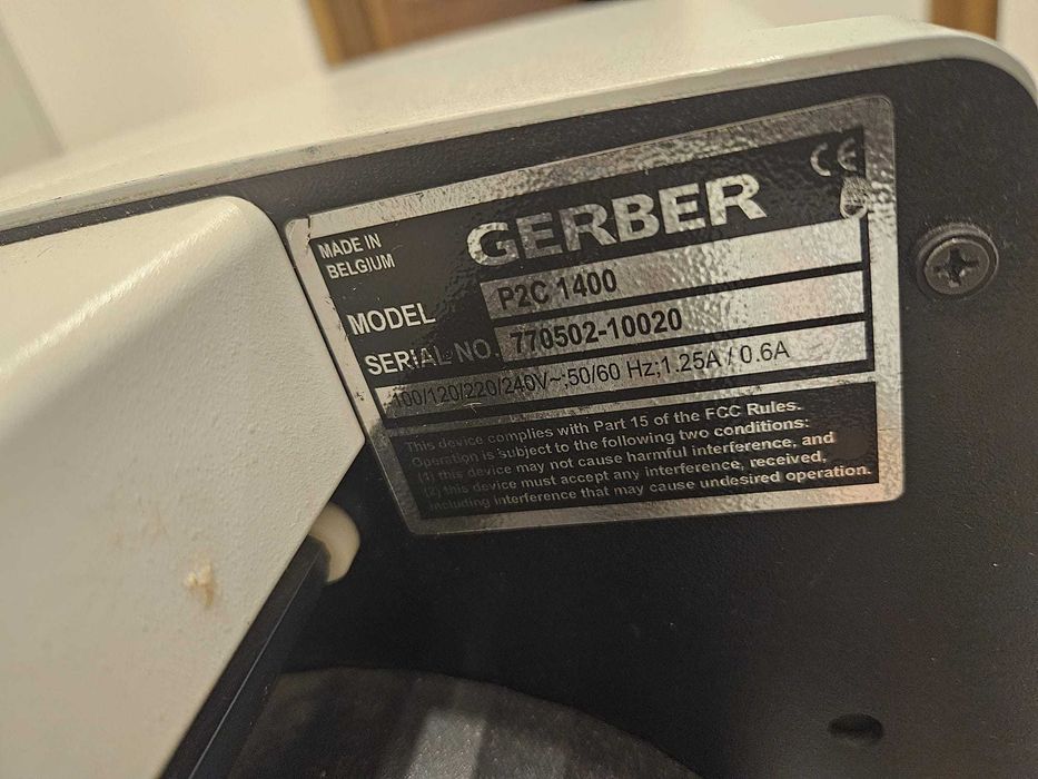 Ploter tnący Gerber P2C 1400 (Summacut, Roland, Mimaki)