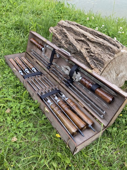 Прдарунок для чоловіка набір шампурів