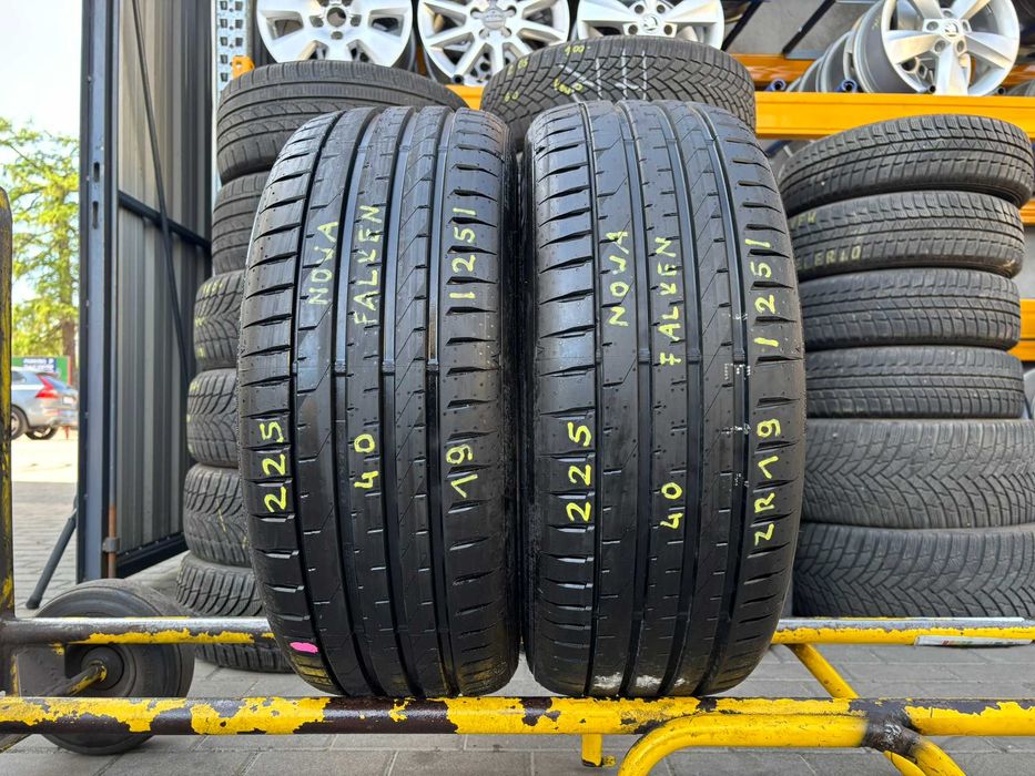 2X OPONY LETNIE 225/40ZR19 225/40R19 93Y Falken Azenis FK520 XL RANT OCHRONNY 8MM 2025R NOWE!
