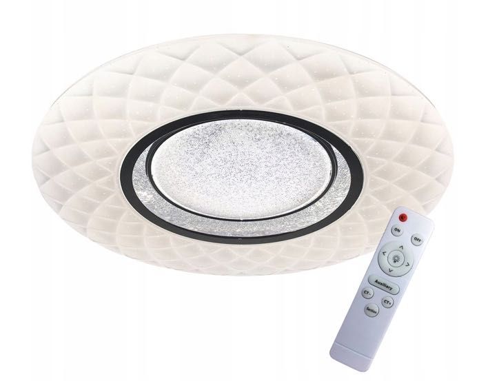 Plafon okrągły Milagro Tokyo ML 6196 50 cm biały chrom