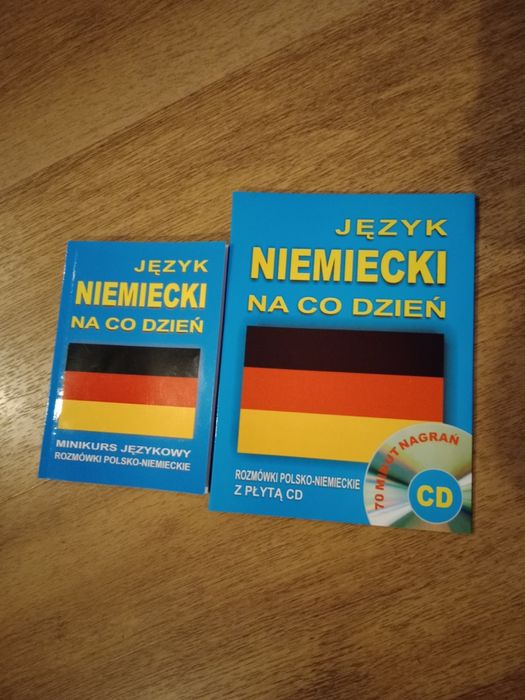 Język niemiecki rozmówki z płytą i książką