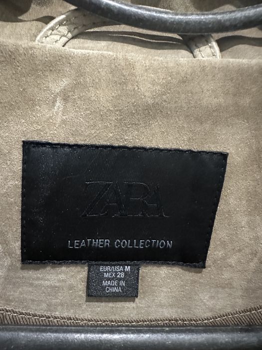 Куртка шкіряна ZARA