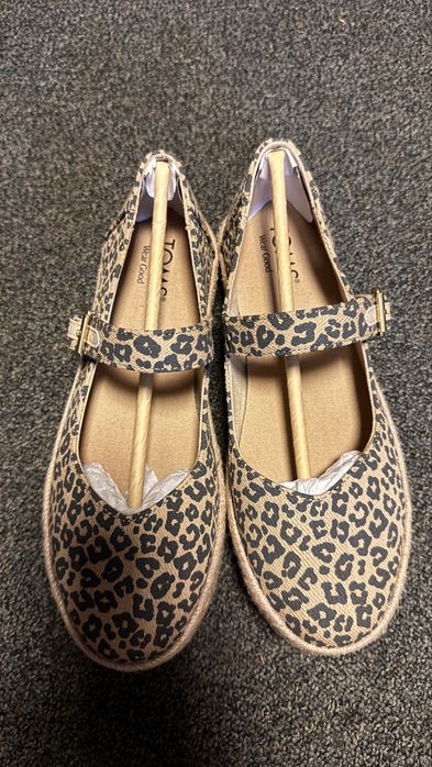 Toms espadryle leopard