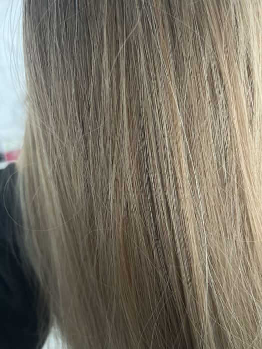 Topper ciepły blond z refleksami 55 cm