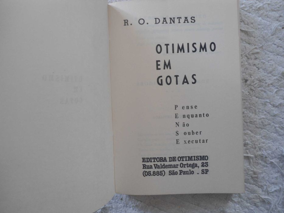 Optimism in Drops by R O Dantas64751974405505123