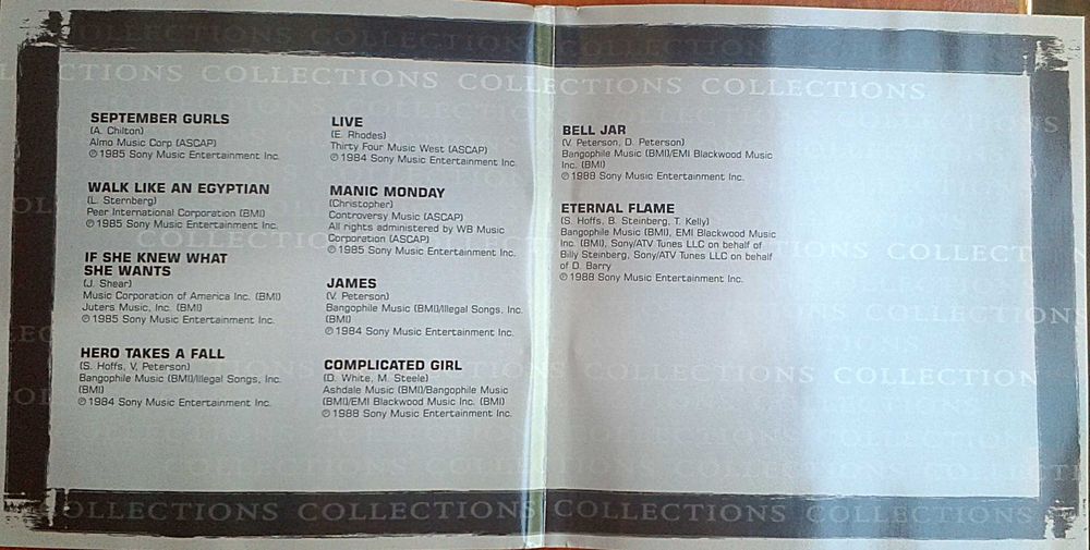 CD Bangles. Walk like an Egypcian,,, Inclui portes