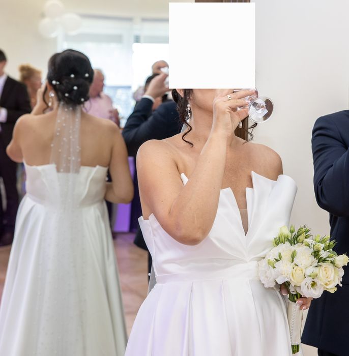 Suknia ślubna Avenue 36/38 (może być na brzuszek ciążowy)