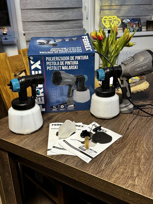 Pistolet natryskowy/malarski FERREX- jak nowy
