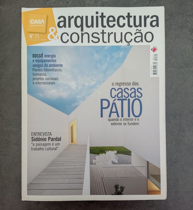 5 Revistas de Arquitectura & Construção - N° 69, 70, 71, 74 e 75