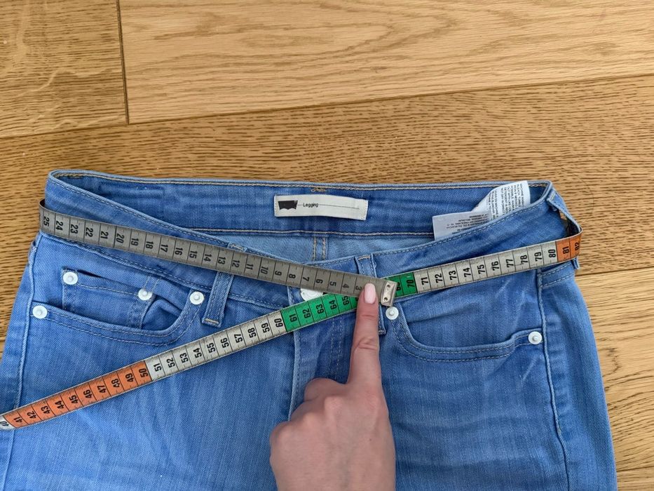 Niebieskie jeansy, Legging, Levi's - W29 L30