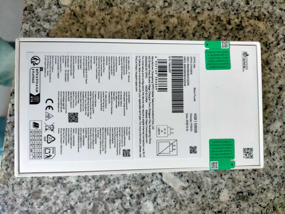 Smartphone Oppo a6x