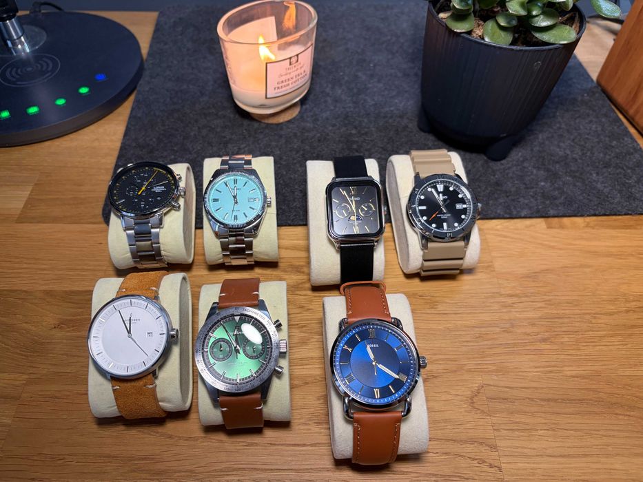 Zegarek męski Pagani Design, chronograf meca‑quartz – bicompax